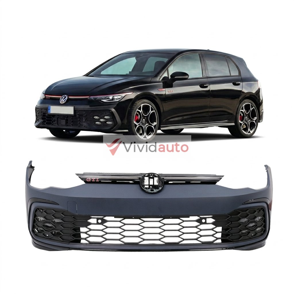 VW Golf 8 Mk8 Hatchback (2020–2023) GTI Style Преден Браник