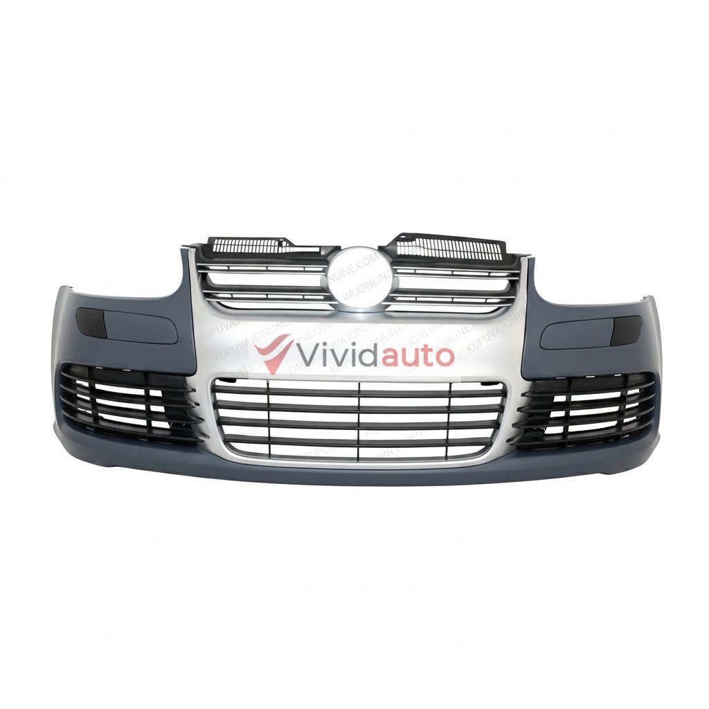 VW Golf 5 (2003-2009) R32 Chrome Style Преден Браник